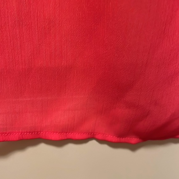 Xhilaration hi low pink flowy tank top Size medium - Picture 10 of 11